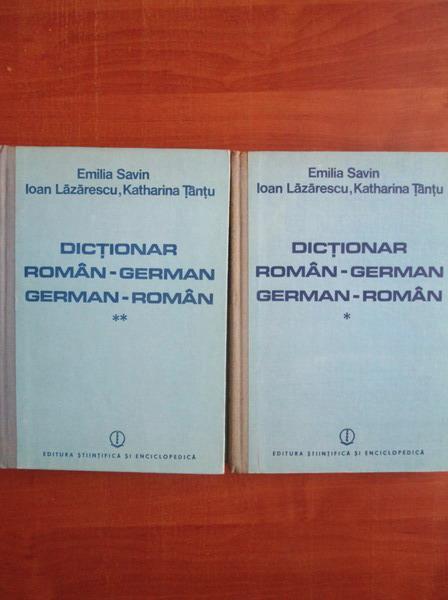 emilia savin dictionar roman