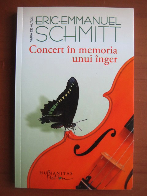 Eric Emmanuel Schmitt Concert In Memoria Unui Inger