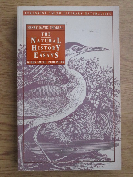 David henry thoreau essays