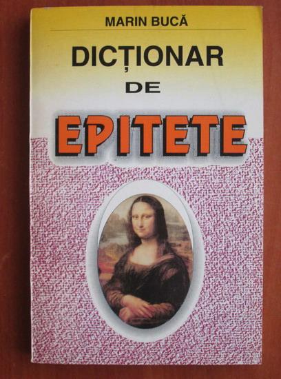 marin buca dictionar de epitete cumpara