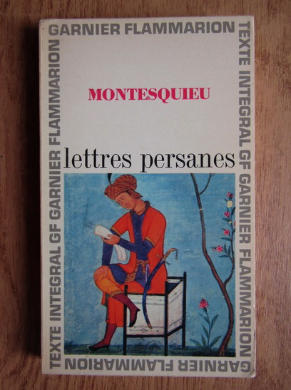 Montesquieu Lettres Persanes Cumpără Montesquieu Lettres Persanes Cumpără