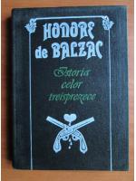 Honore de Balzac - Istoria celor treisprezece