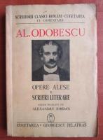 Al. Odobescu - Opere alese (volumul 1 - Scrieri literare)