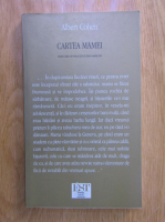 Albert Cohen - Cartea mamei