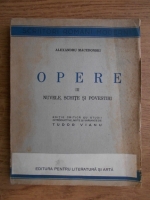 Alexandru Macedonski - Opere. Nuvele, schite si povestiri (1944, volumul 3)