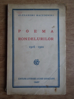 Alexandru Macedonski - Poema rondelurilor, 1916-1920 (1927)