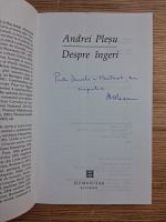 Andrei Plesu - Despre ingeri (cu autograful autorului)