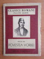 Anton Pann - Povestea vorbei
