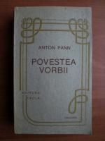 Anton Pann - Povestea vorbii