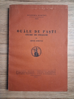 Artur Gorovei - Ouale de Pasti. Studiu de folklor