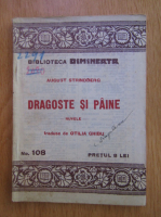 August Strindberg - Dragoste si paine