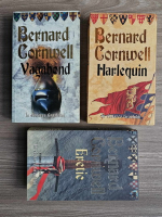 Bernard Cornwell - In cautarea Graalului, 3 volume. Vagabond, Harlequin, Eretic