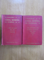 C. Hamangiu - Codul general al Romaniei (volumul 24, partea I si II)