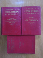 C. Hamangiu - Codul general al Romaniei (volumul 27, partea I, II si III)