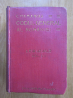 C. Hamangiu - Codul general al Romaniei (volumul 7)