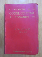C. Hamangiu - Codul general al Romaniei (volumul 8)
