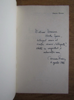 Carmen Firan - Imblanzitor de vieti furate (cu autograful autorului)