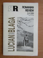 Centennal Lucian Blaga, anul CXXXV, nr. 317-318, 1995