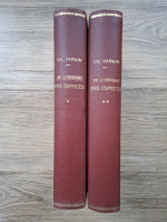 Charles Darwin - De l'origine des especes par selection naturelle ou des lois de transformation des etres organises (2 volume, 1918)