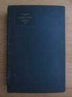 Constantin Hamangiu - Codul civil adnotat (volumul 3, 1925)