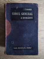 Constantin Hamangiu - Codul general al Romaniei (volumul 3, 1900)