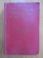 Constantin Hamangiu - Codul General al Romaniei (volumul 3-4)