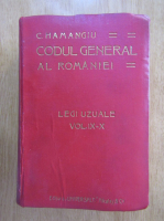 Constantin Hamangiu - Codul General al Romaniei (volumul 9-10)