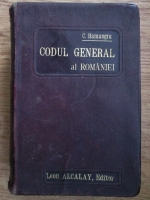 Constantin Hamangiu - Codul general al Romaniei