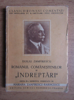 Duiliu Zamfirescu - Romanul comanestilor. Indreptari (volumul 4, 1942)