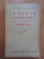 E. Lovinescu - Istoria literaturii romane contemporane (volumul 3)