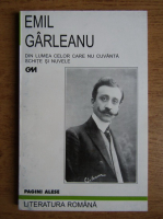 Emil Garleanu - Din lumea celor care nu cuvanta. Schite si nuvele