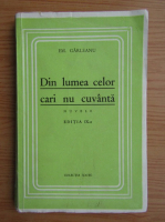 Emil Garleanu - Din lumea celor cari nu cuvanta (1930)