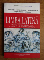 Eugen Cizek - Limba latina. Manual pentru clasa a 11-a