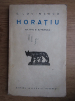 Eugen Lovinescu - Horatiu (1940)