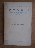 Eugen Lovinescu - Istoria civilizatiei romane moderne (volumul 2, 1925)