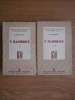 Eugen Lovinescu - T. Maiorescu 1840-1876 (2 volume, 1940) Eugen Lovinescu - T. Maiorescu 1840-1876 (2 volume, 1940)