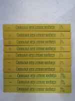 Eugen Simion - Cronologia vietii literare romanesti. Perioada postbelica (10 volume)