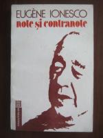 Eugene Ionesco - Note si contranote