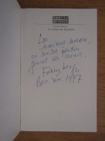 Fanus Neagu - O corabie spre Bethleem (cu autograful autorului)