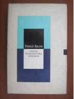 Francis Bacon - Despre intelepciunea anticilor