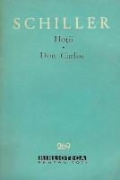 Friedrich Schiller - Hotii. Don Carlos