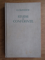 G. Calinescu - Studii si Conferinte