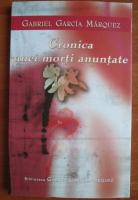 Gabriel Garcia Marquez - Cronica unei morti anuntate