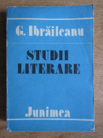 Garabet Ibraileanu - Studii literare