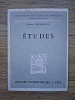 Gaston Bachelard - Etudes