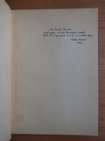 Gellu Naum - Poem despre tineretea noastra (cu autograful si dedicatia autorului)