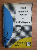 George Calinescu - Istoria literaturii romane
