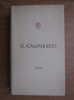 George Calinescu - Opere (volumul 12)