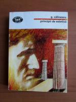 George Calinescu - Principii de estetica