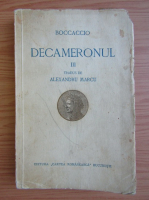 Giovanni Boccaccio - Decameronul (volumul 3, 1936)